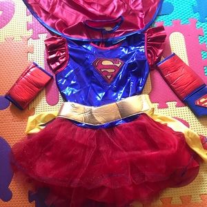 5T super girl costume